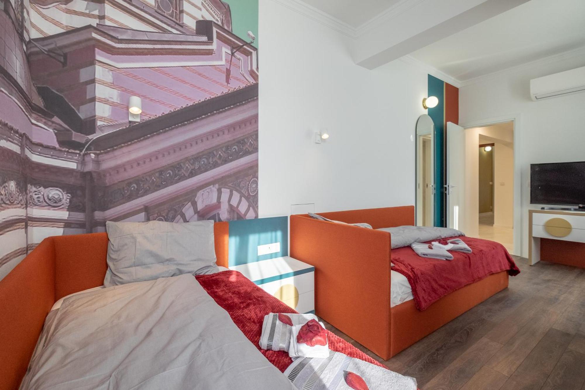 Apartment Lux 3bd-2ba On Vitosha Boulevard *