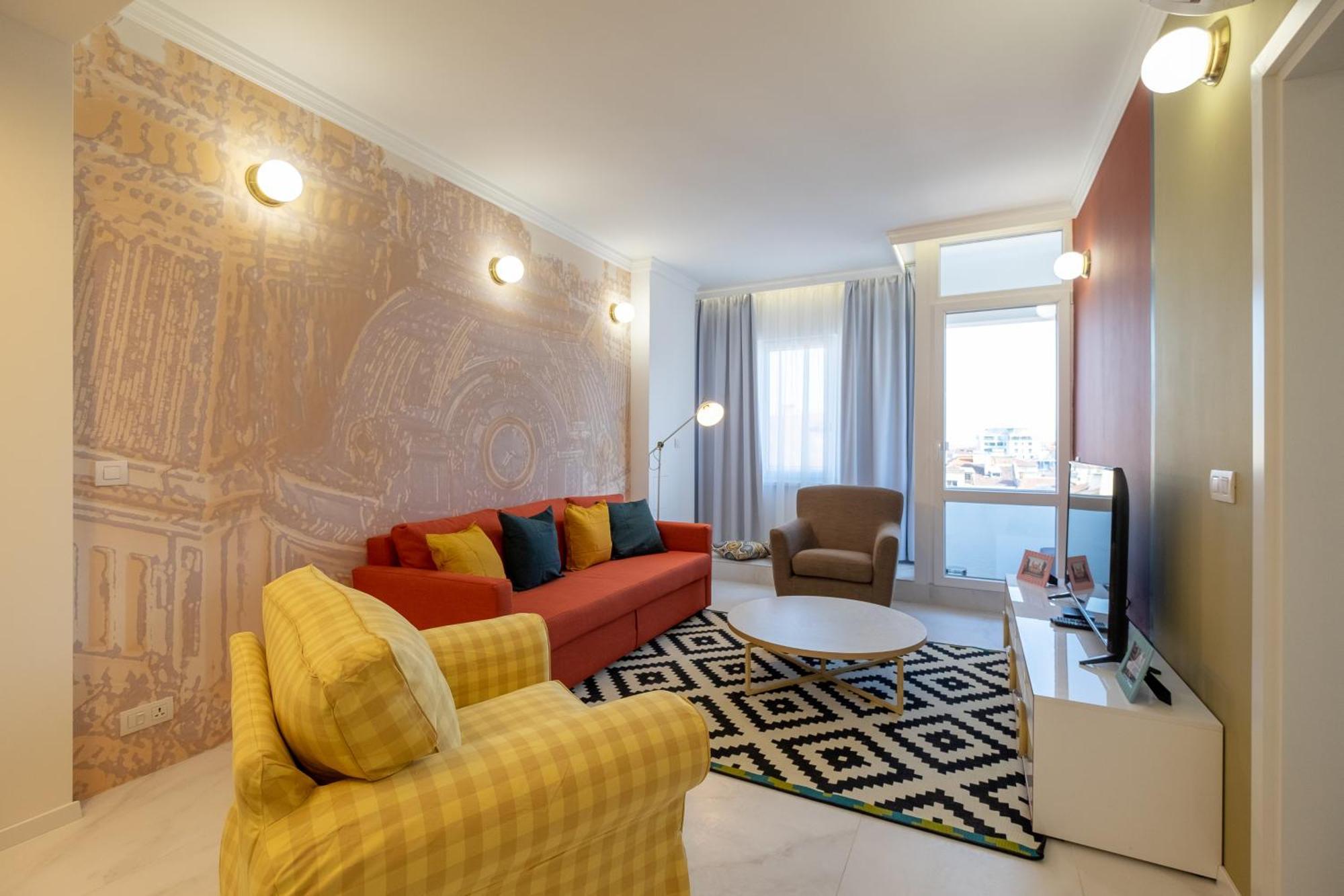 Lux 3bd-2ba On Vitosha Boulevard Apartment